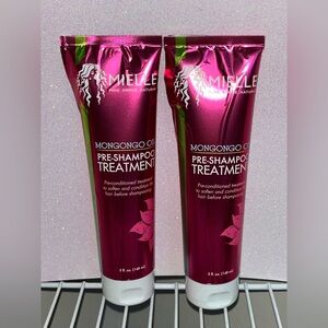 2-Mielle Mongongo Oil Pre-Shampoo Treatment 5oz each NEW & SEALED